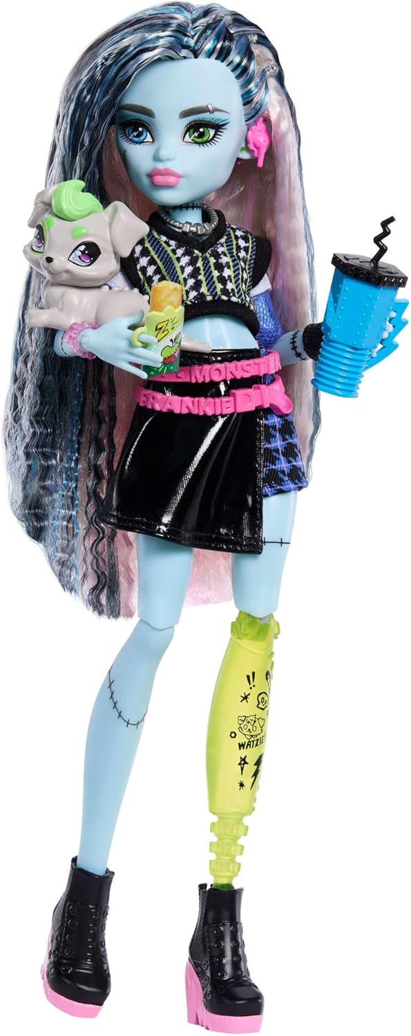 Frankie Puppe, Blau