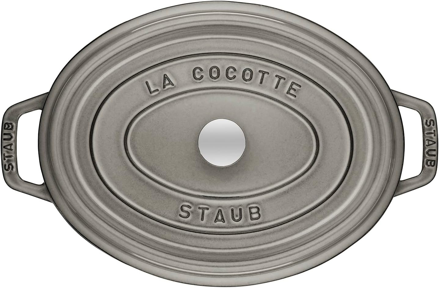 Cocotte Bräter mit Deckel, 33 cm, 6.7 L Graphit-Grau