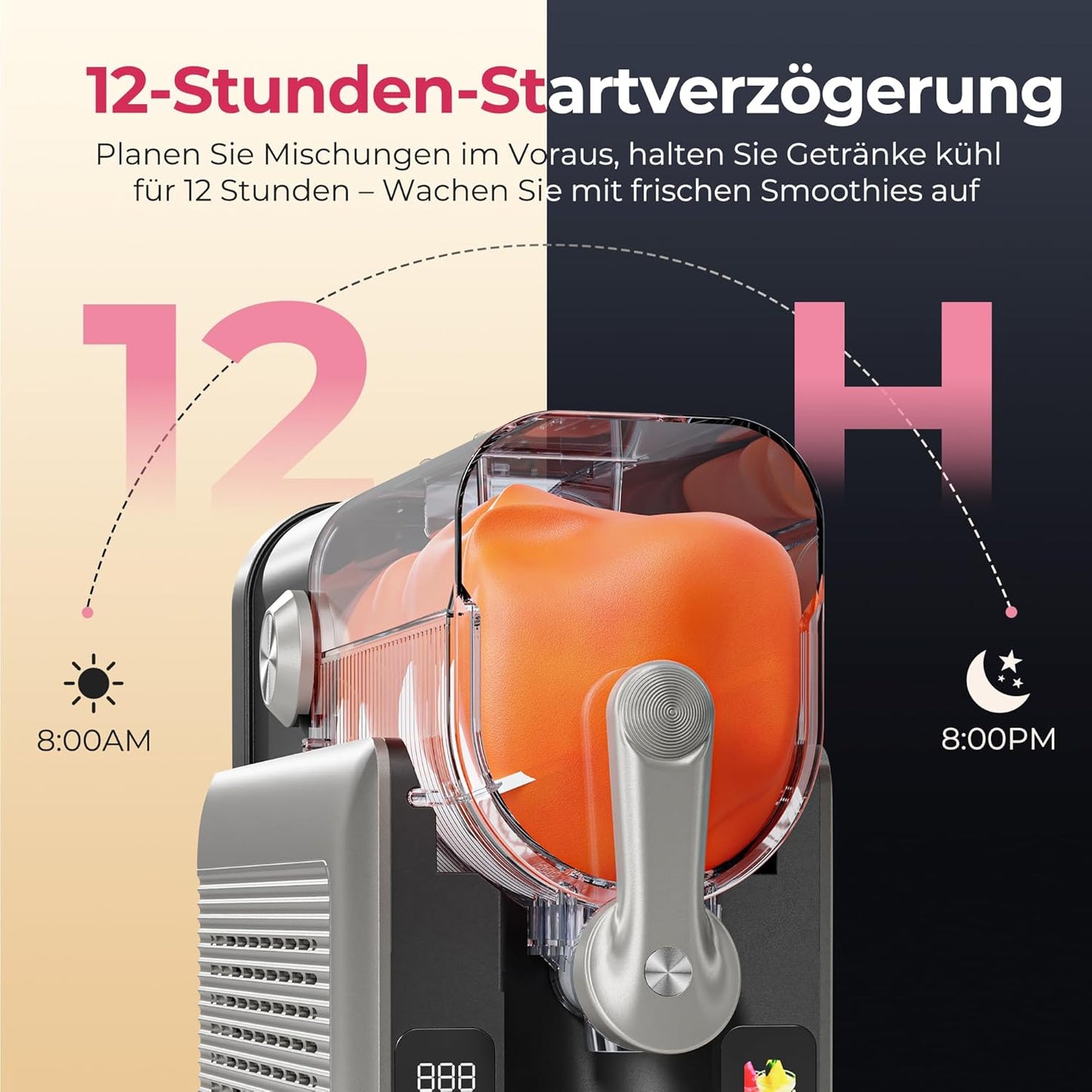 Slush Maschine mit 6 Modi