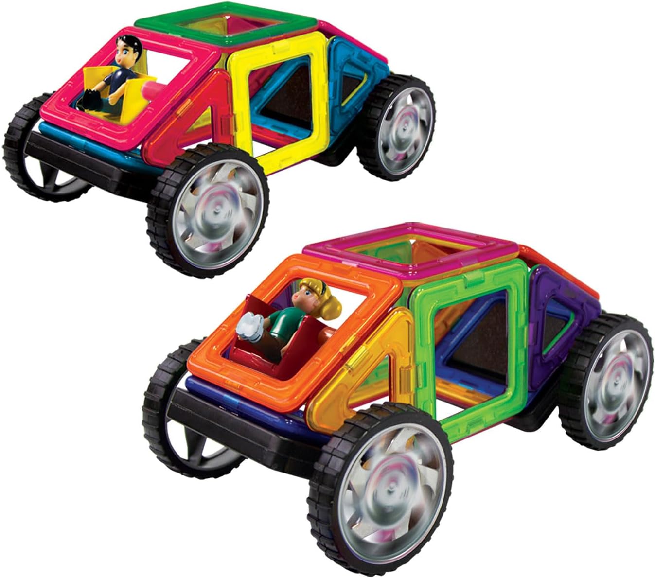 Magnetische Bausteine - Das Rennen, Das Rennen-2