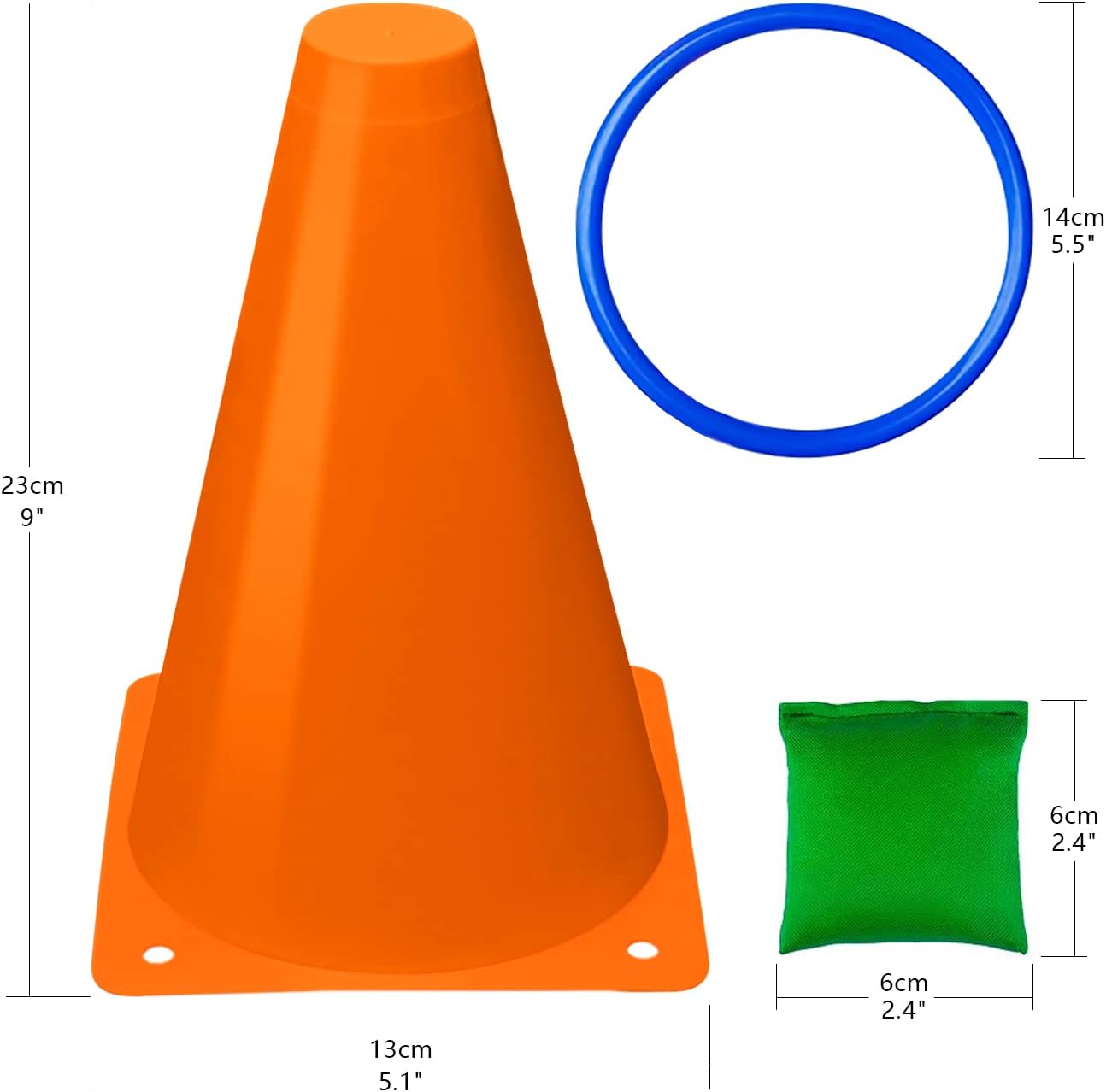 3-in-1 Karnevals-Spiele-Set
