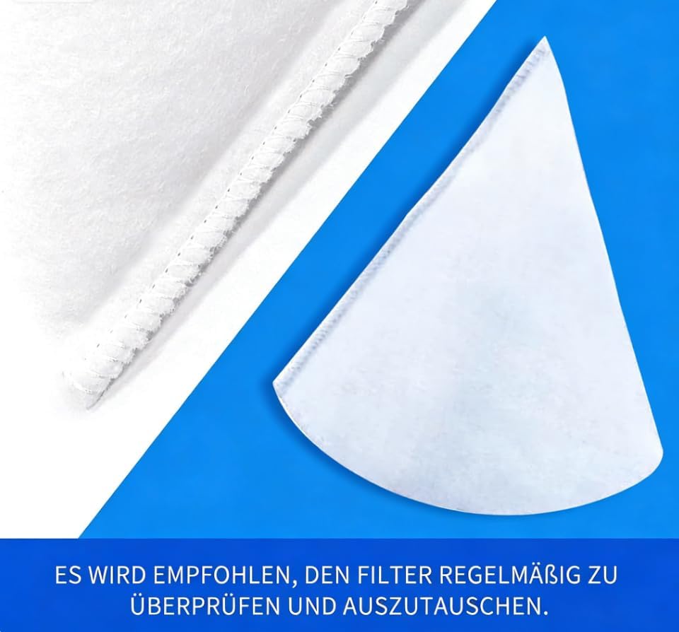 25-teiliges Kegelfilter-Set für Lüftungsanlagen, DN125