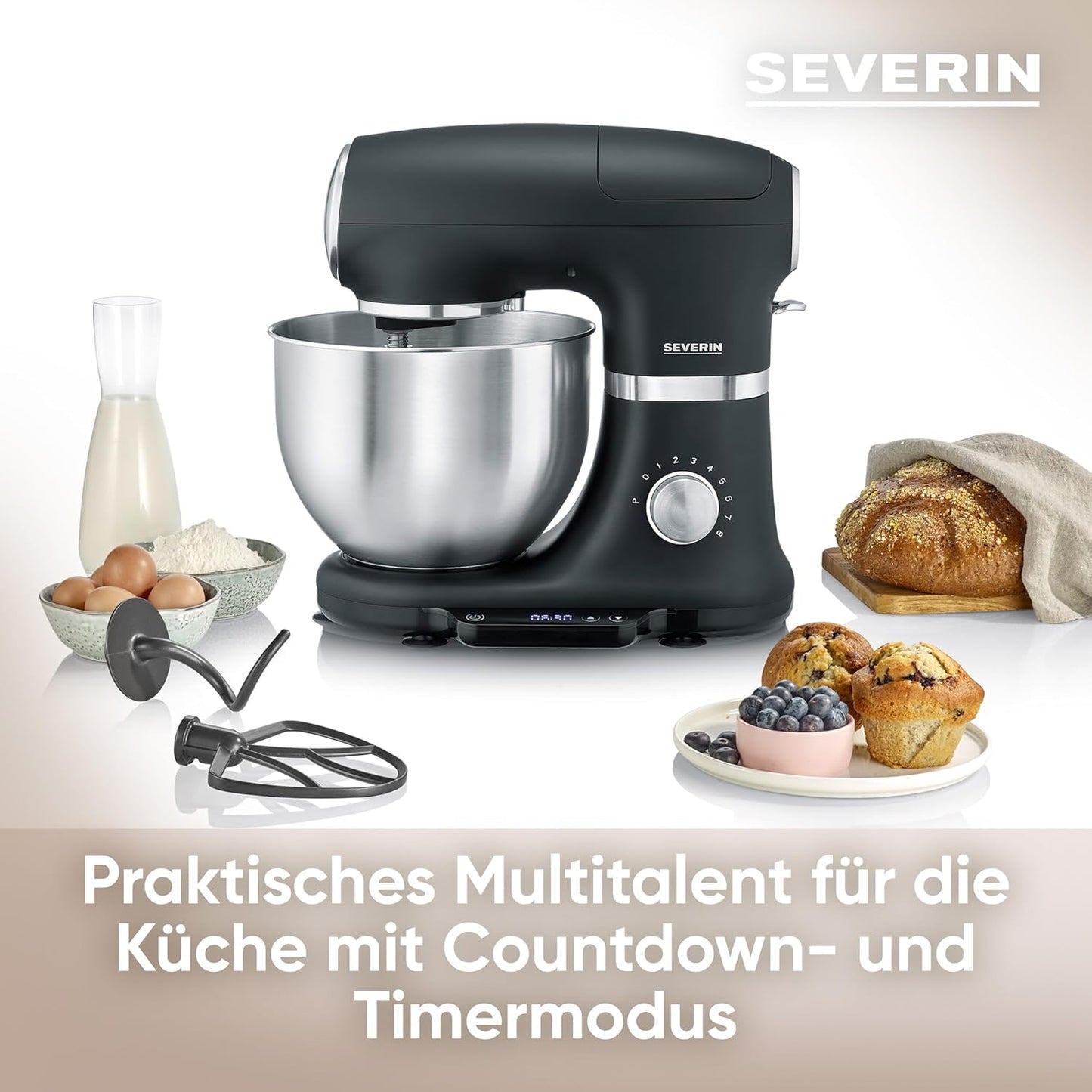 KM 3898 Küchenmaschine mit integrierter Waage, mit integrierter Küchenwaage