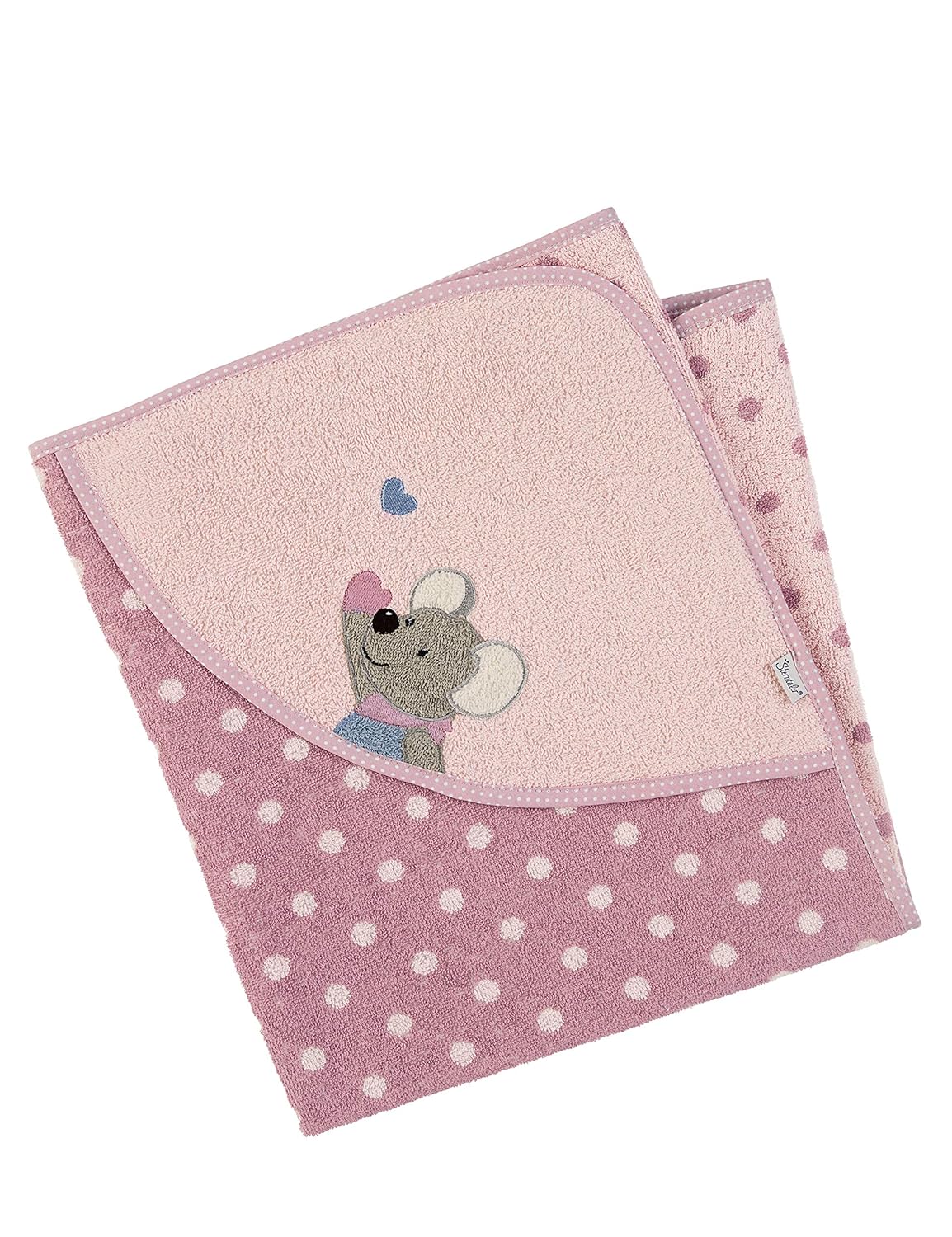 Kapuzenbadetuch Mabel, Mabel (Rosa)