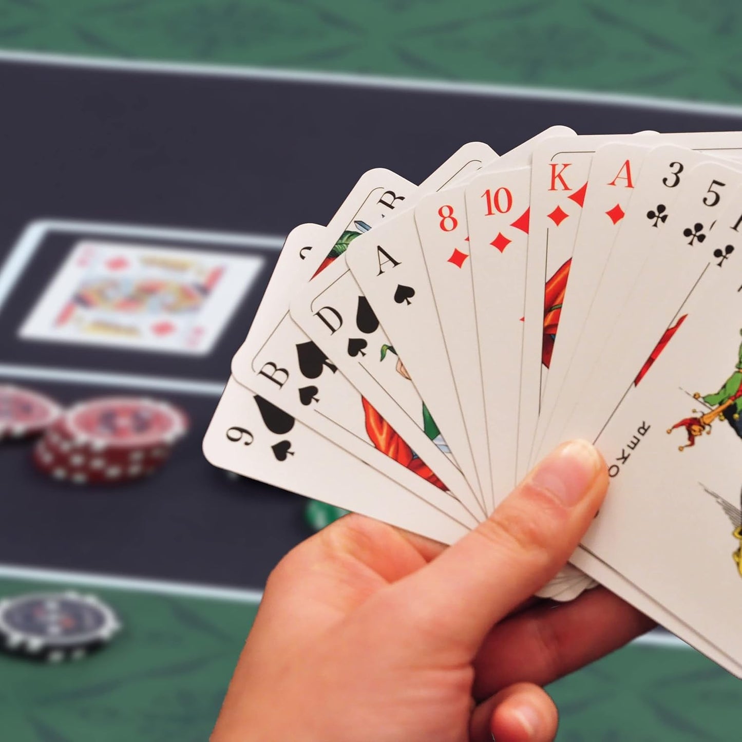 Pokermatte, Grün