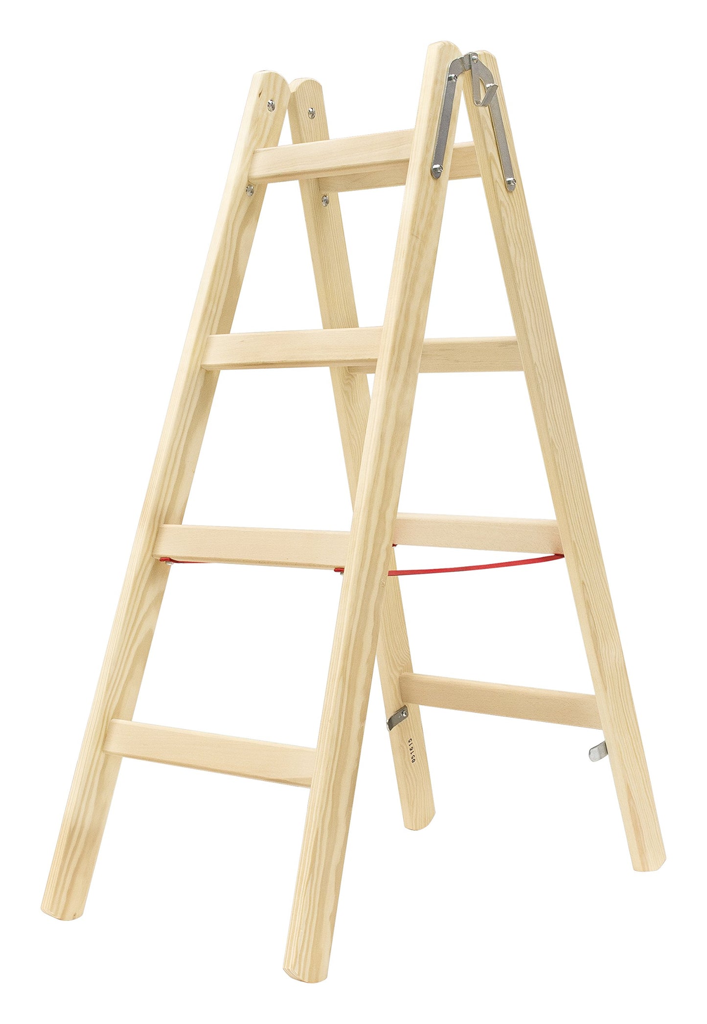 Holz-Stehleiter, 2x4 Sprossen