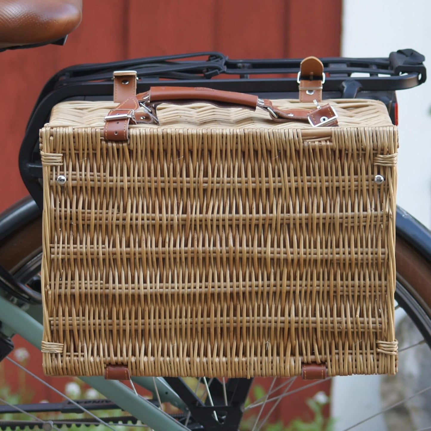 Fahrrad-Picknickkorb-Set für 2 Personen