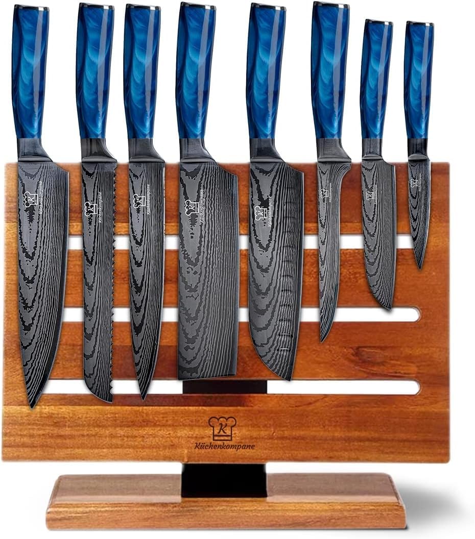 8-teiliges Messerset mit Messerblock, Bundle Shiburu