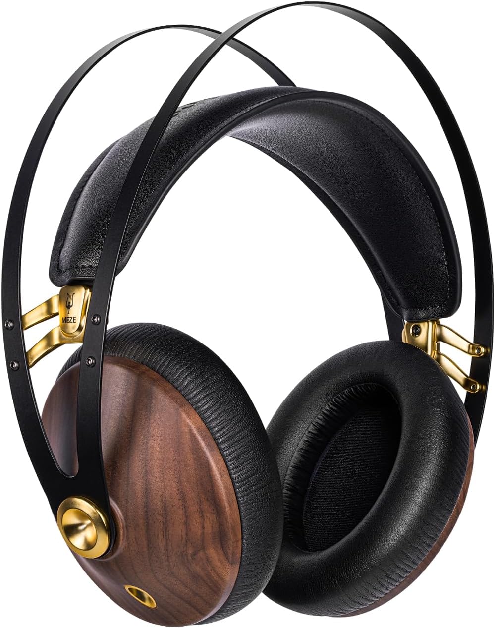Over-Ear-Kopfhörer, Braun, Gold
