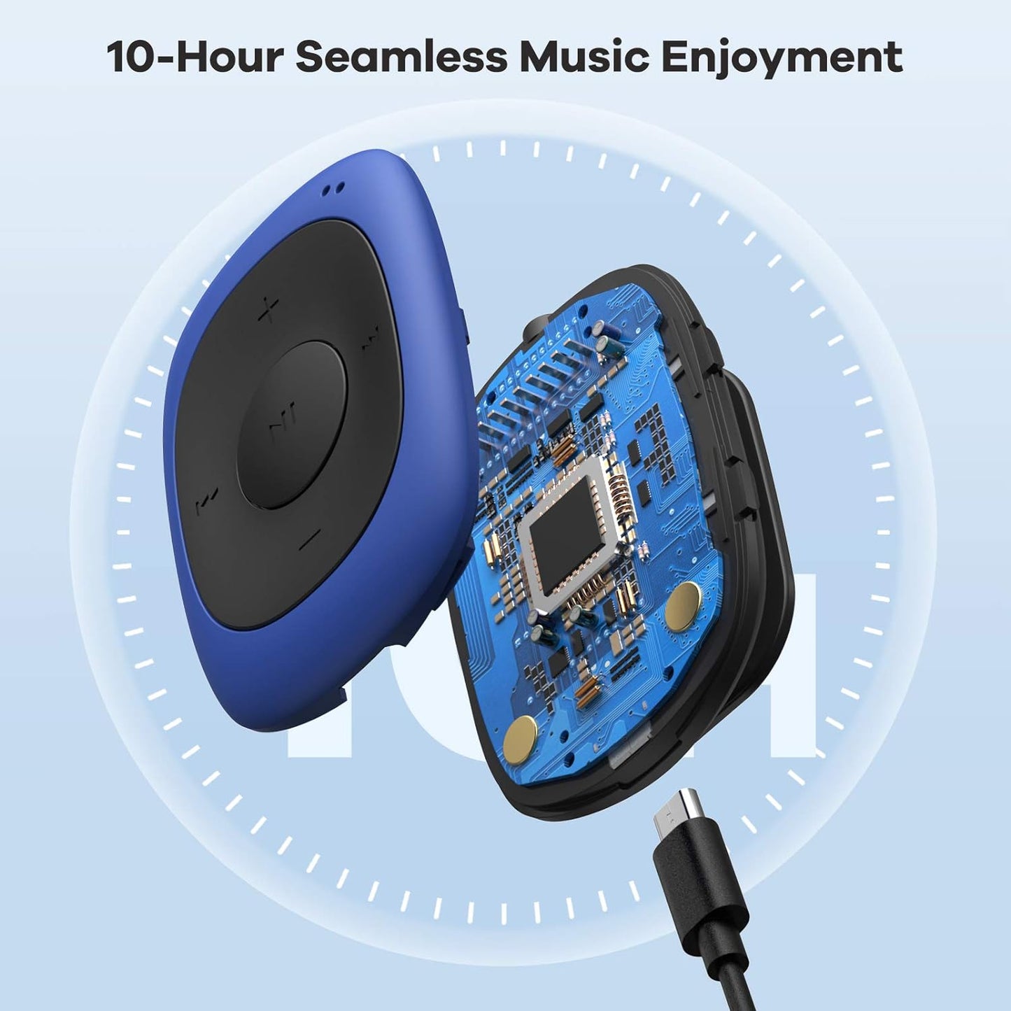 Mini Clip MP3 Player SML, 8Go
