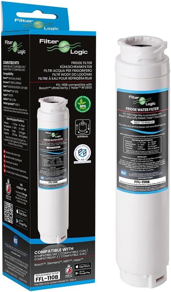 Wasserfilter FFL-110B für Siemens/Bosch/Neff Kühlschrank, 1