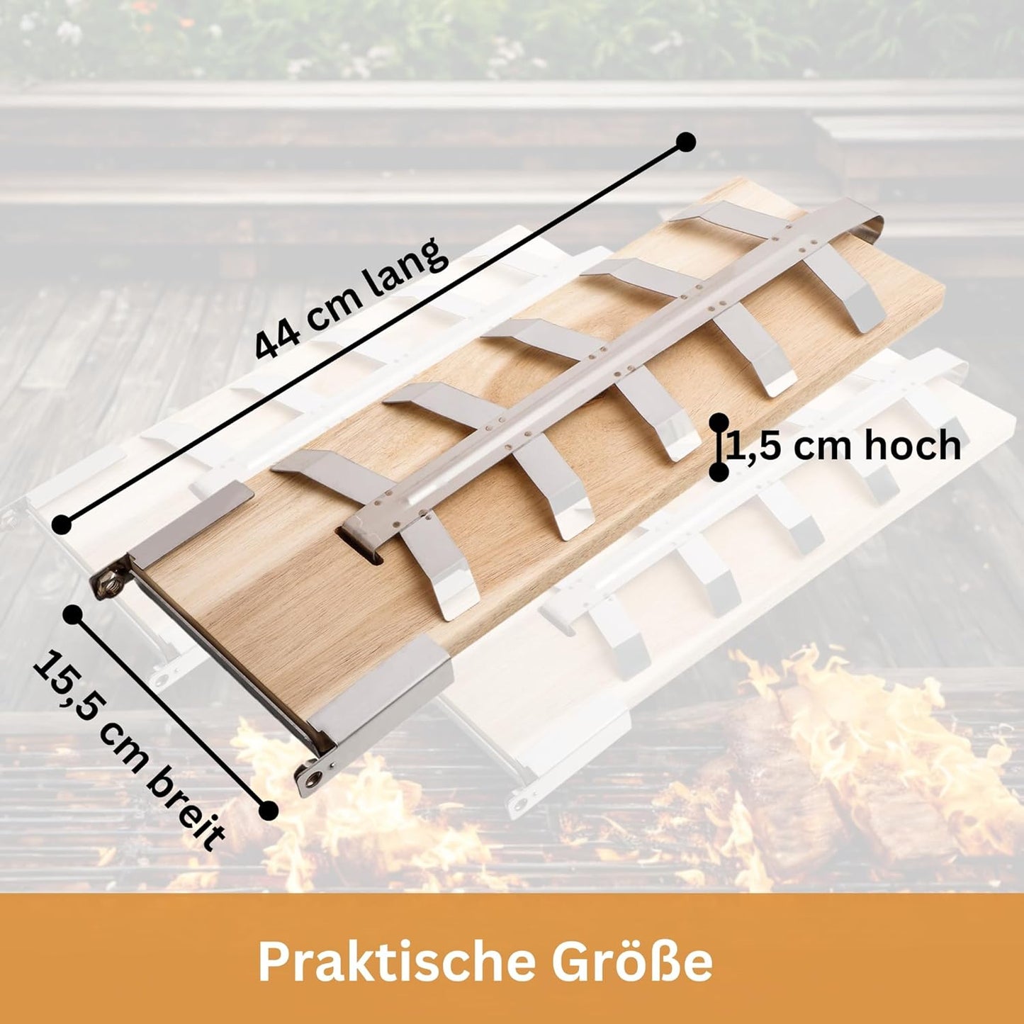 Flammlachsbretter-Set