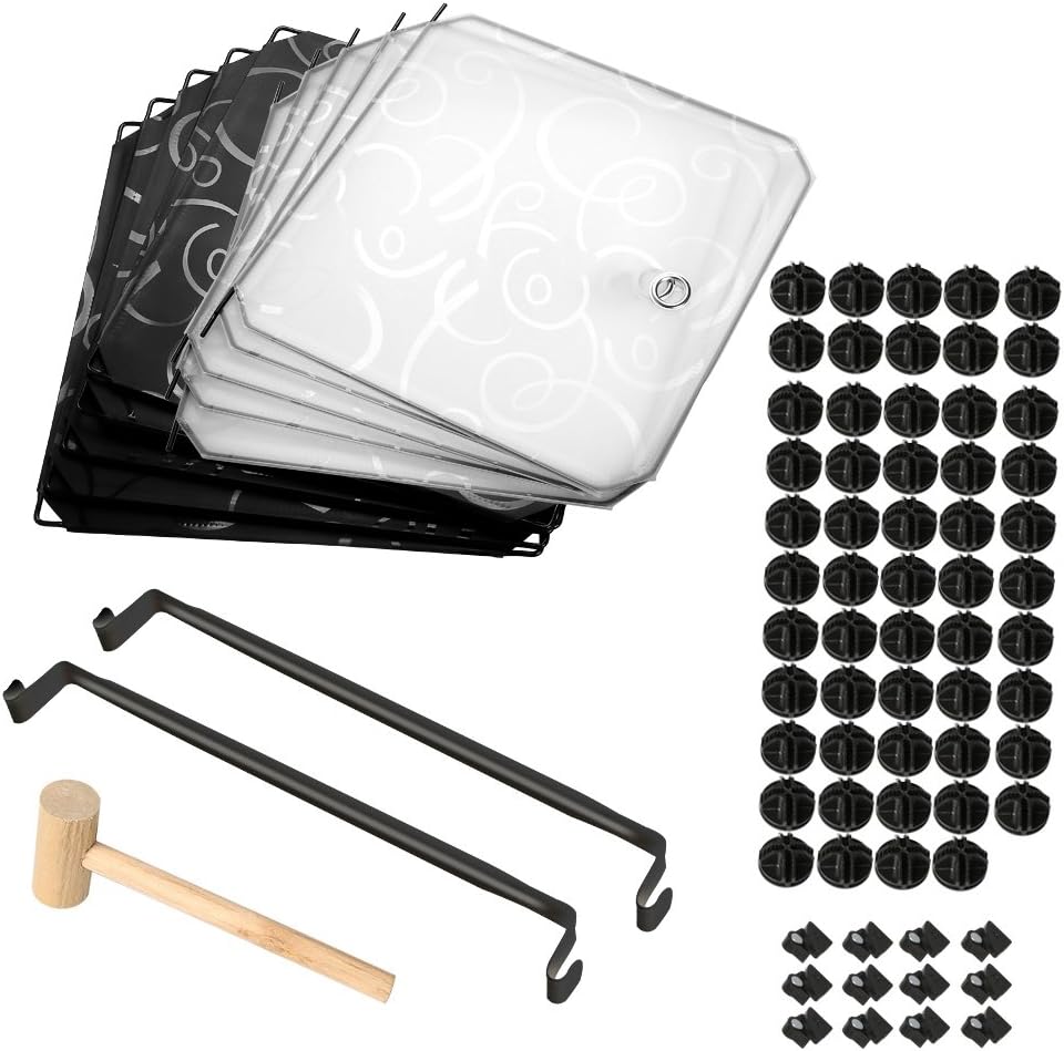 Modularer Kleiderschrank mit 20 Würfeln, Schwarz