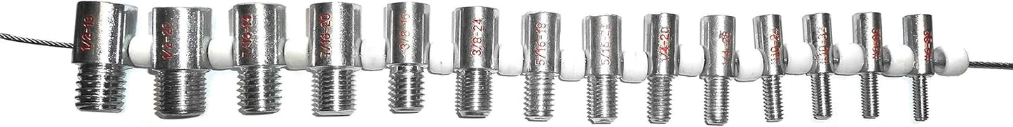 Gewindeprüfer-Set SWTC-26 für Muttern & Bolzen (Zoll & Metrisch)