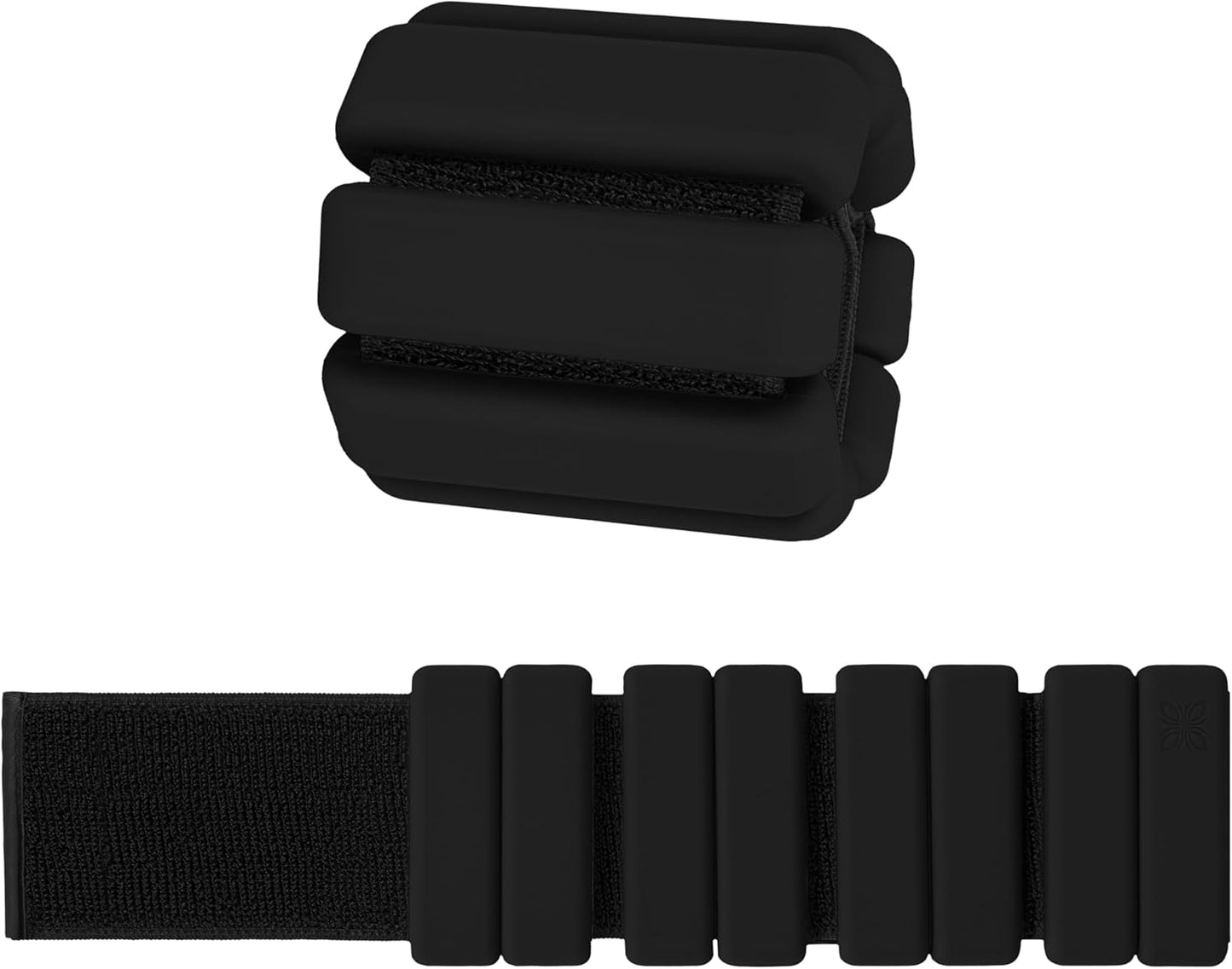 Gewichtsmanschetten aus Silikon, 1 KG (2X0.5 KG) MYTHOS BLACK