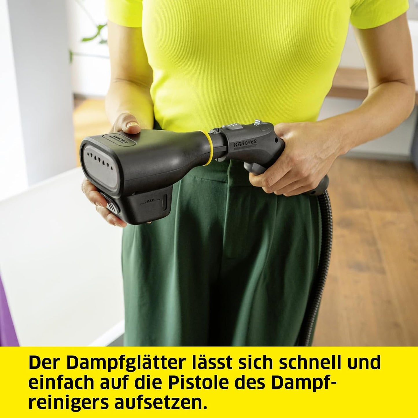 Aufsatz für Kleidungsdampfer