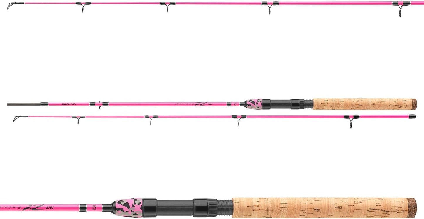 Ninja X Kids Spinn-Angelrute 1.60m 10-30g, 1.60m / 10-30g / Rosa