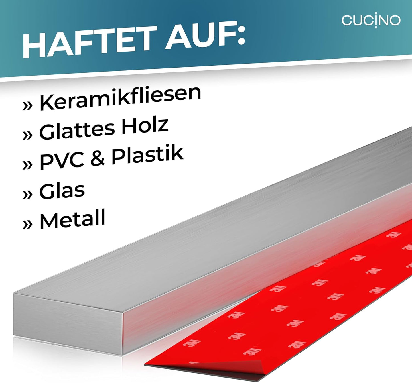 Magnetmesserleiste, Edelstahl 25cm