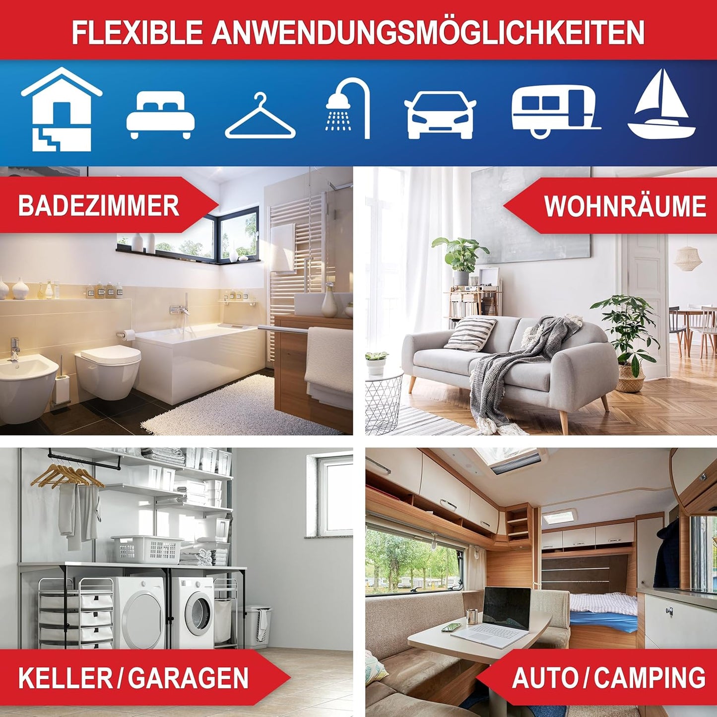 14-teiliges Granulatbeutel-Set