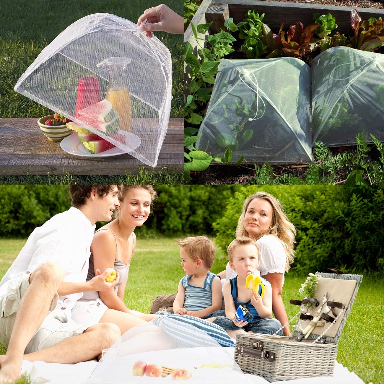 Pop-Up Lebensmittel-Abdeckhaube, 6er-Set