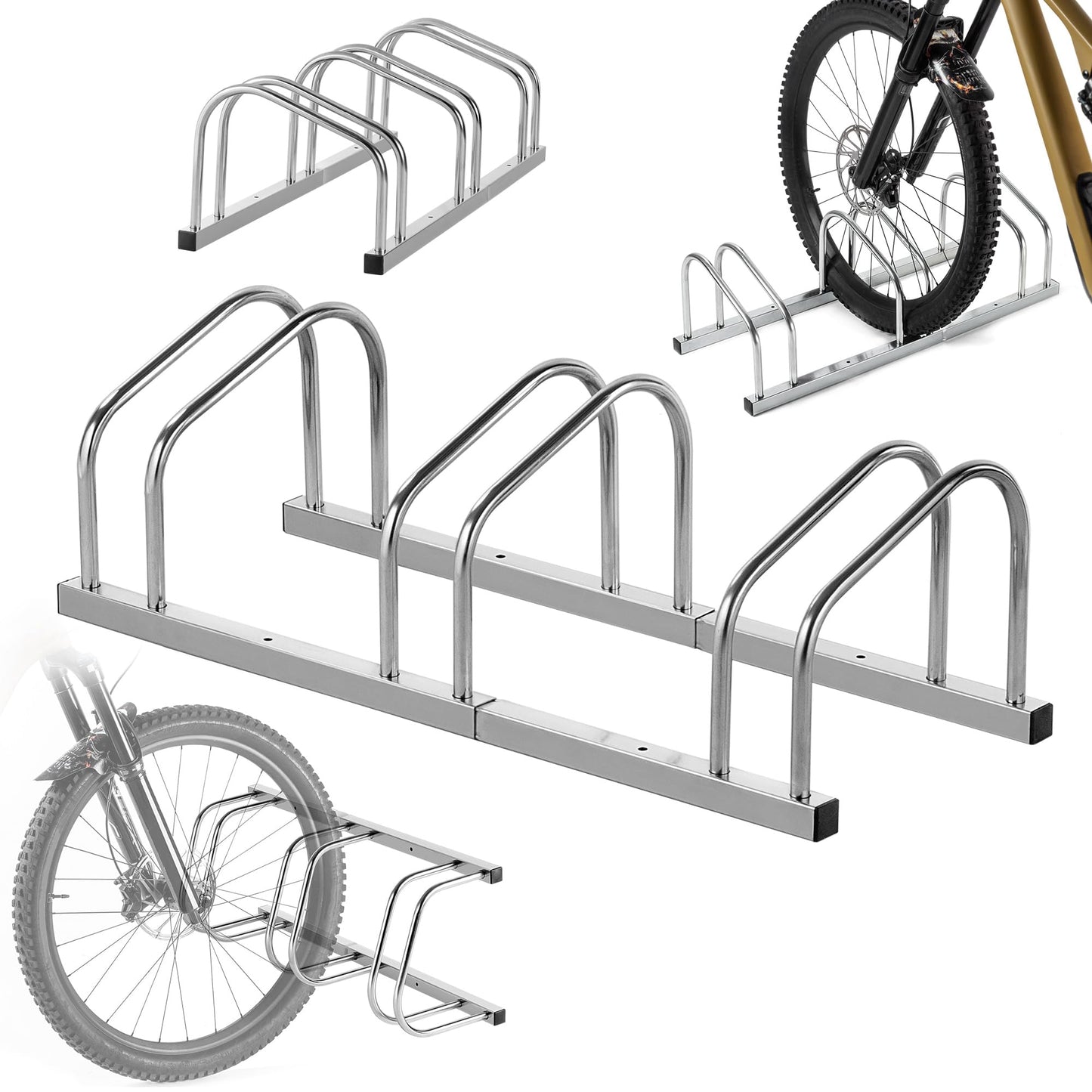 Veloständer für 3 Räder, 3 Fahrräder