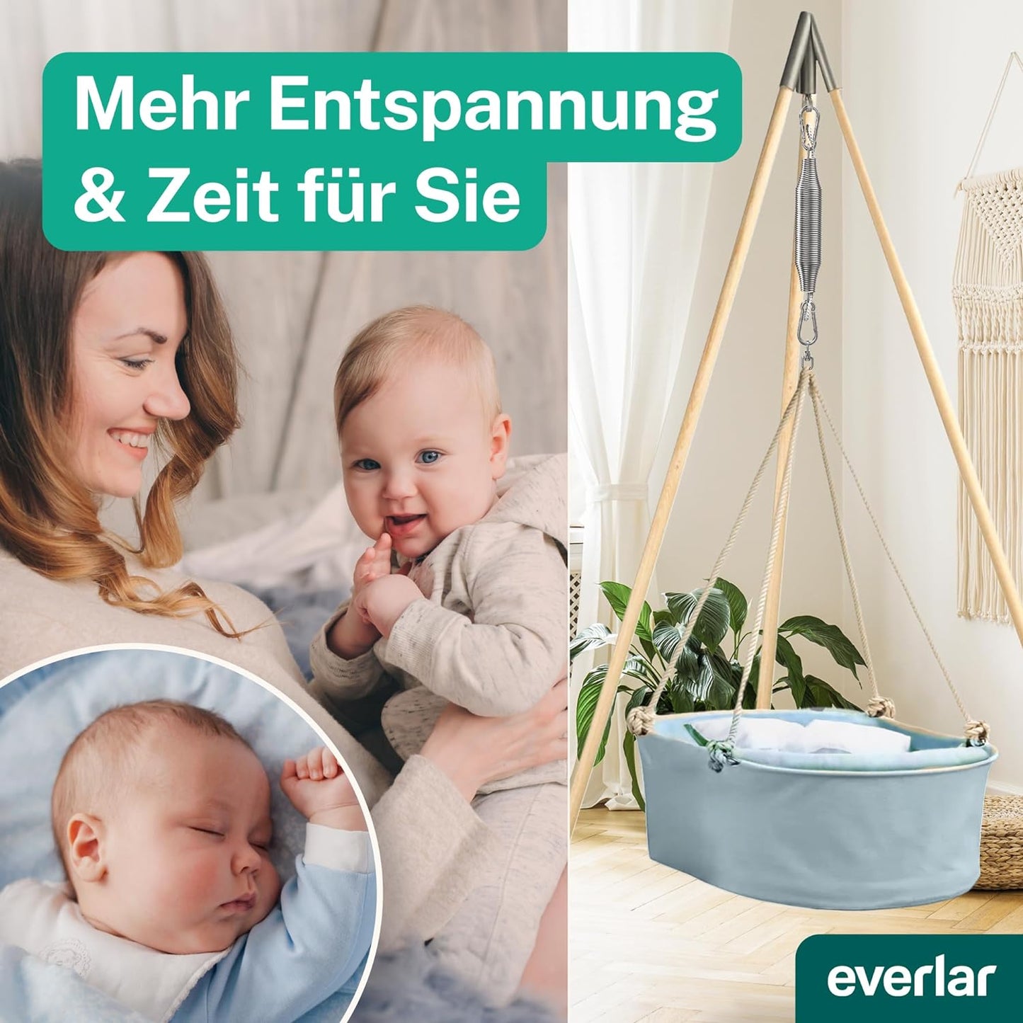 Feder für Babywiege