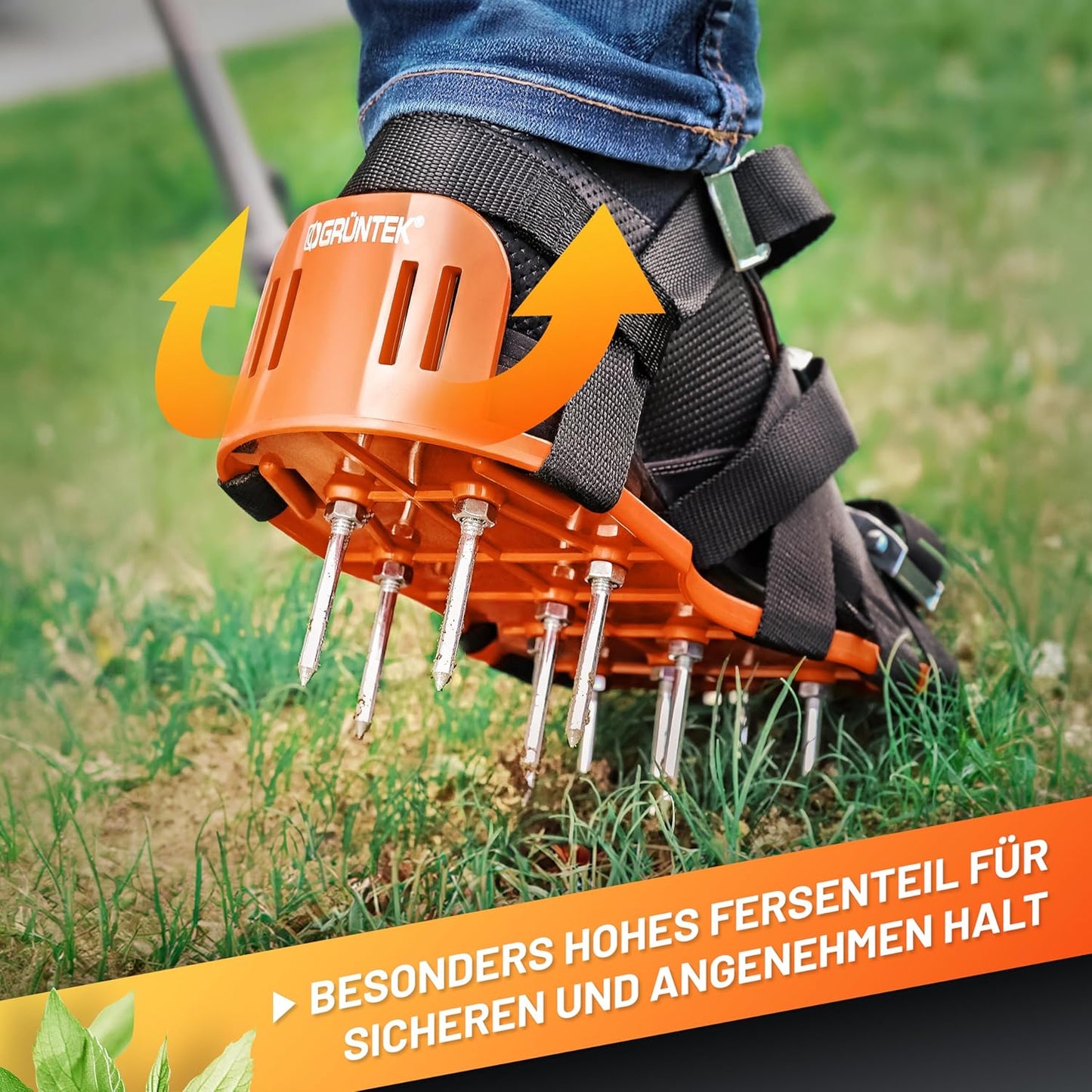 Rasenlüfter-Nagelschuhe