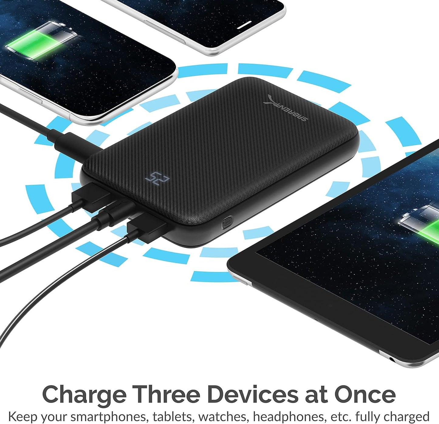 Powerbank mit Schnellladefunktion