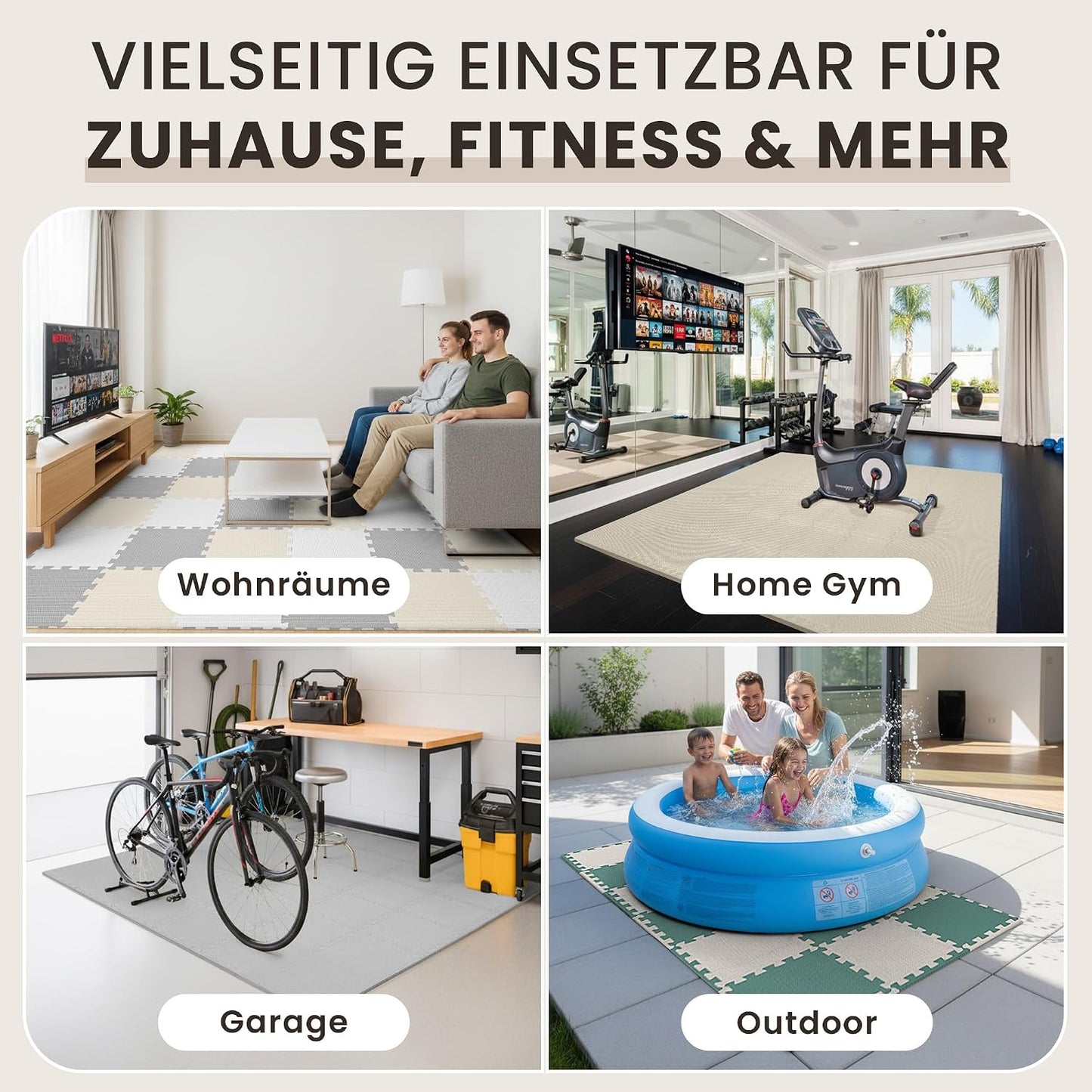 Bodenschutzmatten-Set, 18 Stück