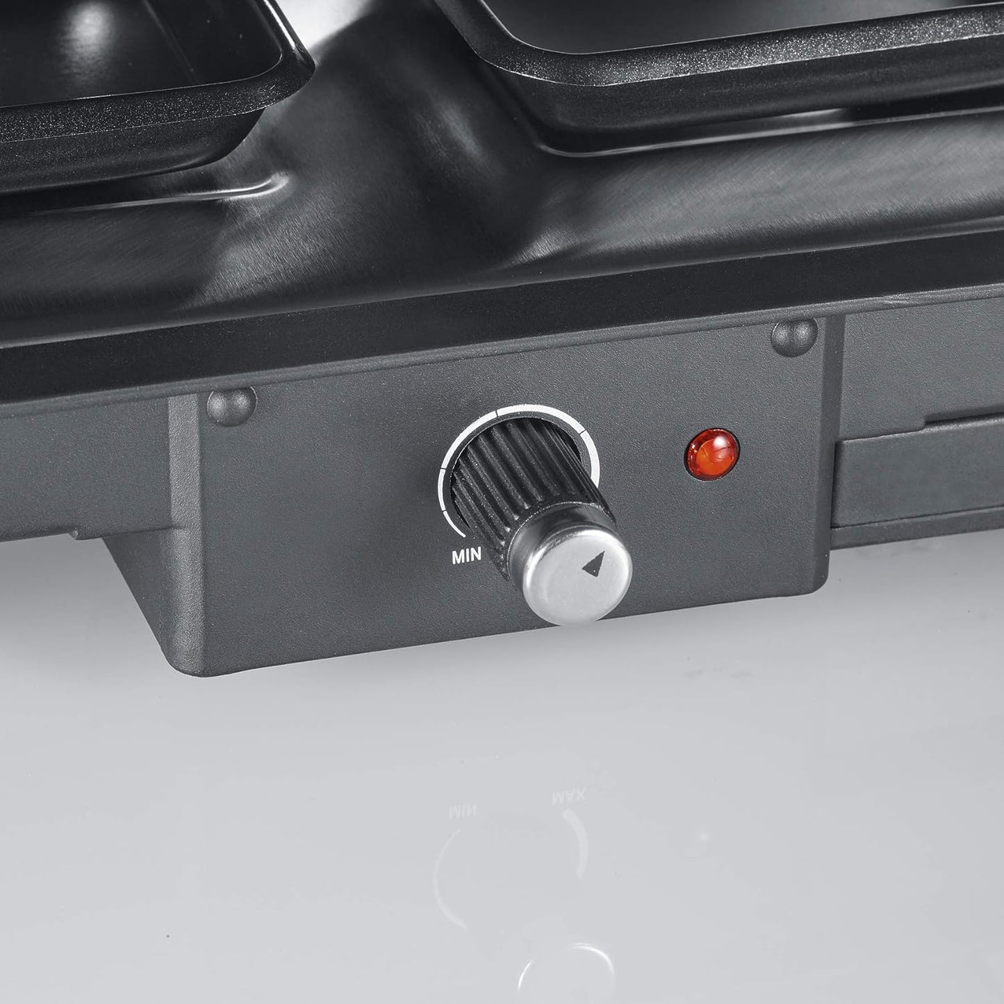 Raclette-Grill RG 2373, Hochwertiges Edelstahldesign
