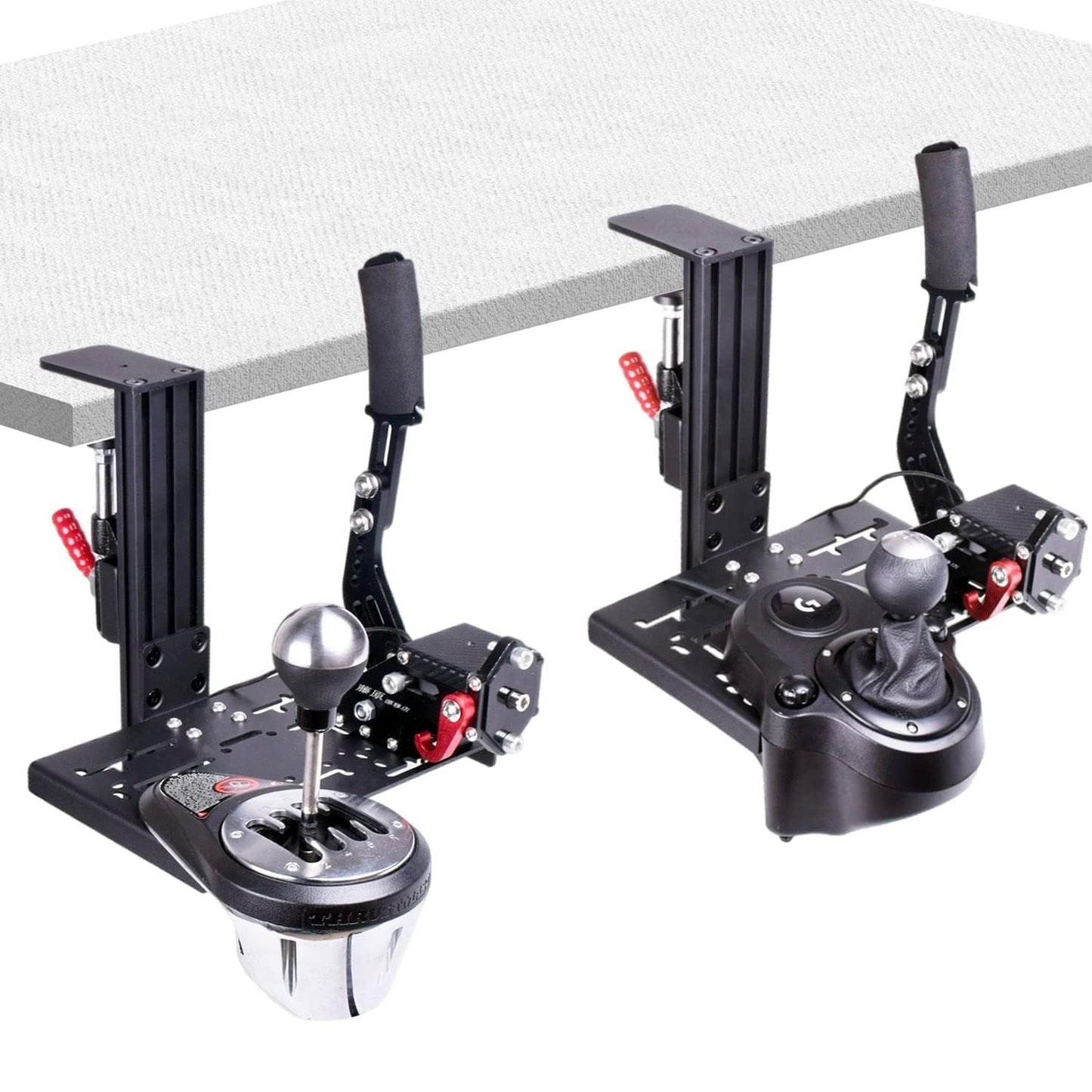Schreibtischhalterung für Racing Sim Shifter und Handbremse