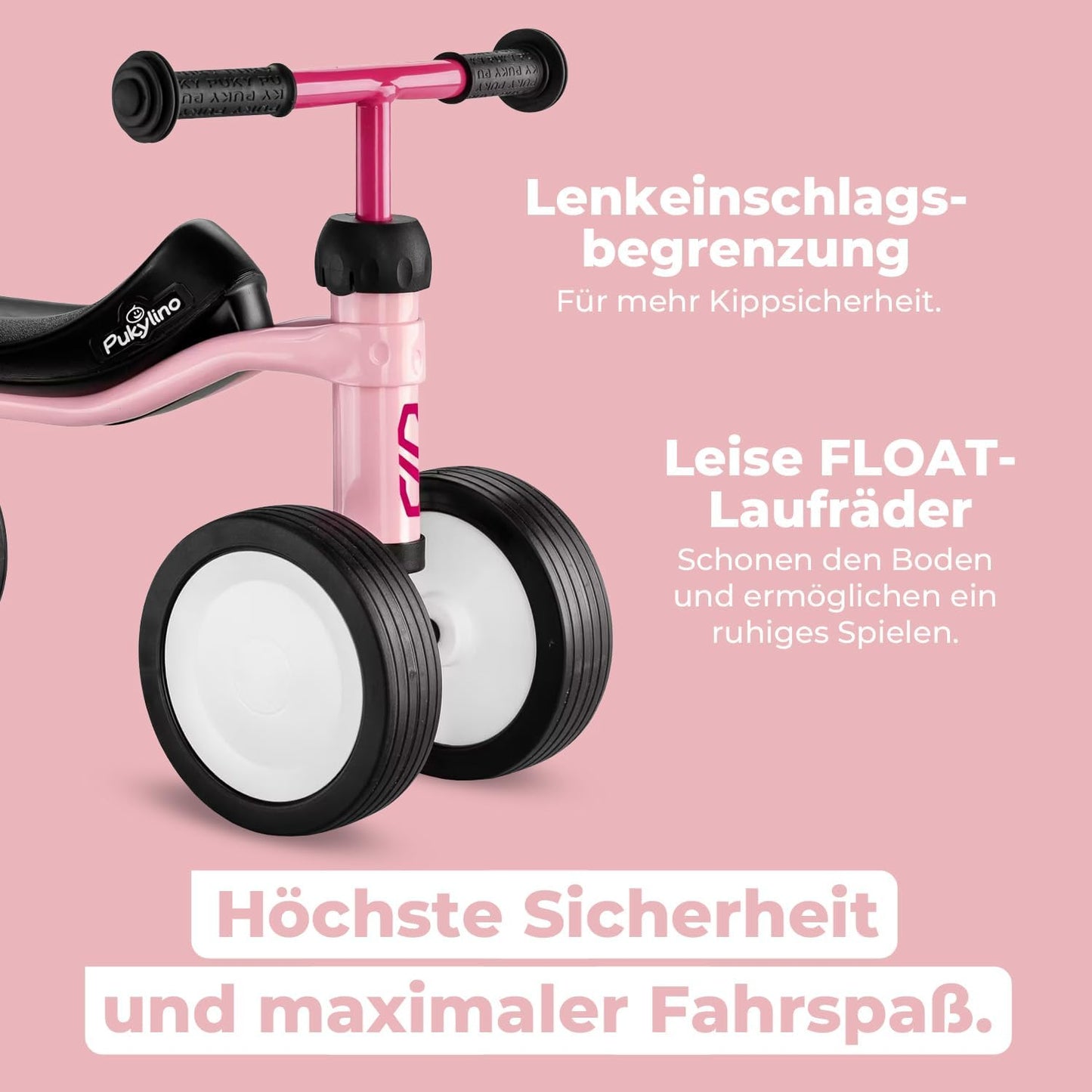 Laufrad für Kleinkinder ab 1 Jahr, Rosa
