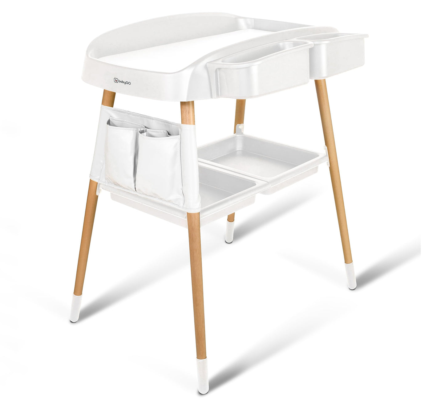 Moderner Wickeltisch ChangeMe, Weiss