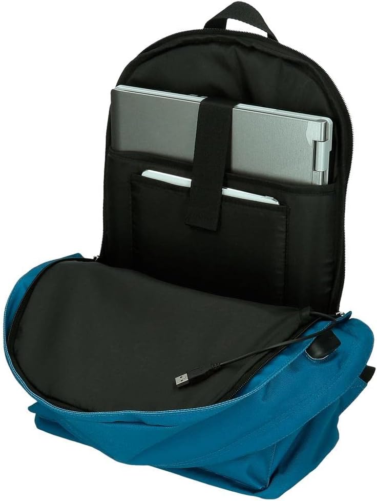 Schulrucksack mit Doppelfach, Einheitsgröße Blau (Aris)