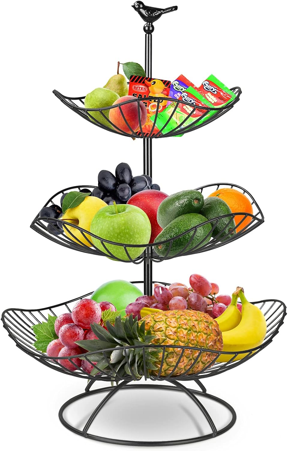 3-stöckige Etagere, Eisenhaltig