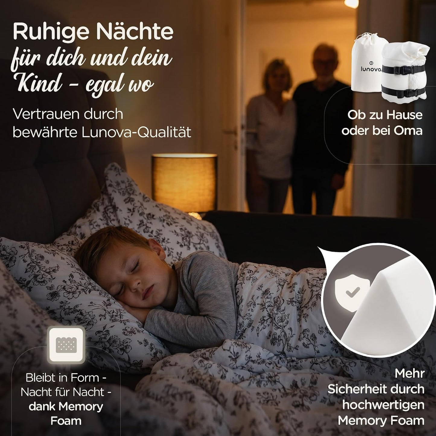 Rausfallschutz für Kinder- und Babybetten (150 cm), 150cm