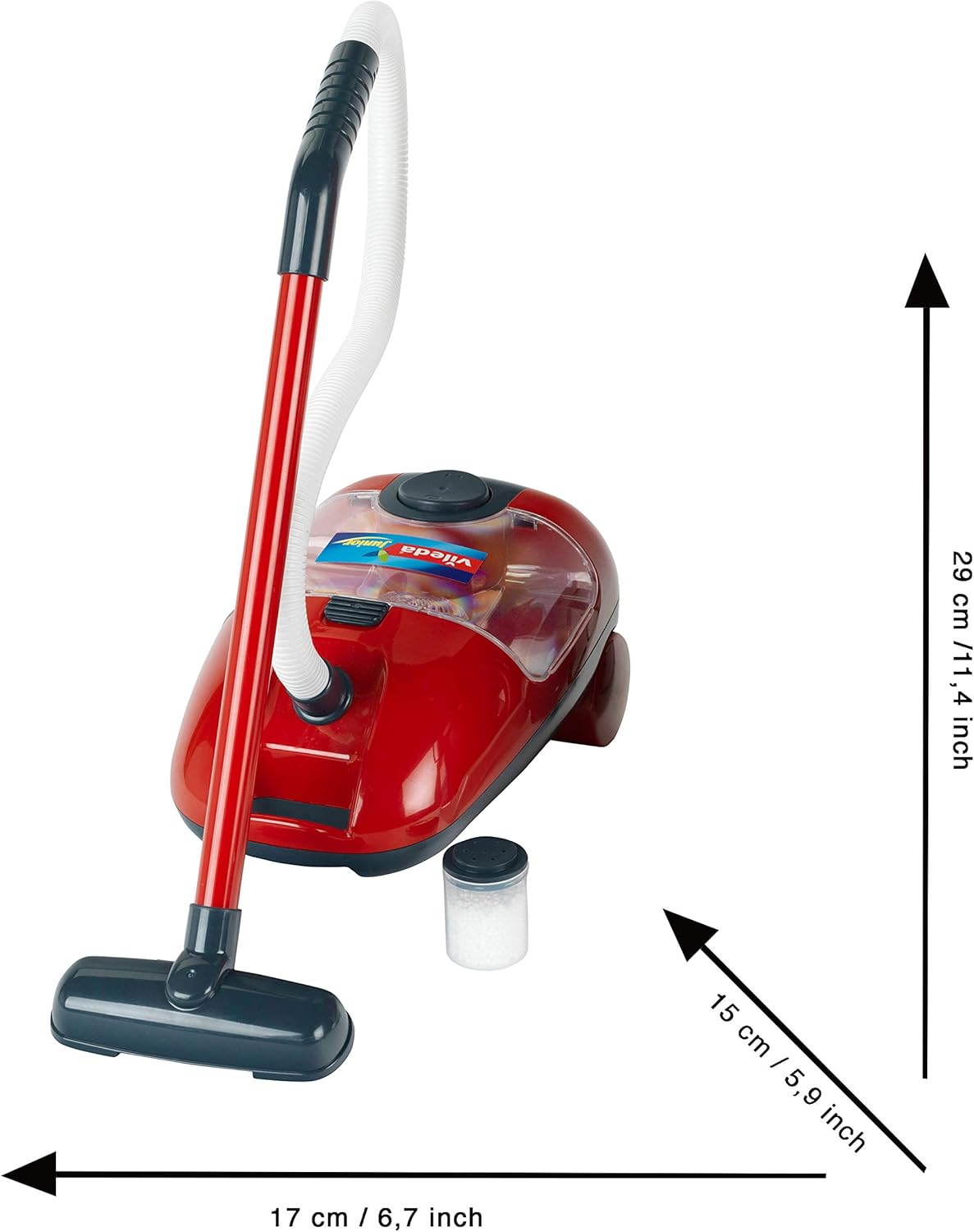 Kinder-Putzset mit Spiel-Staubsauger, Vileda Besenwagen