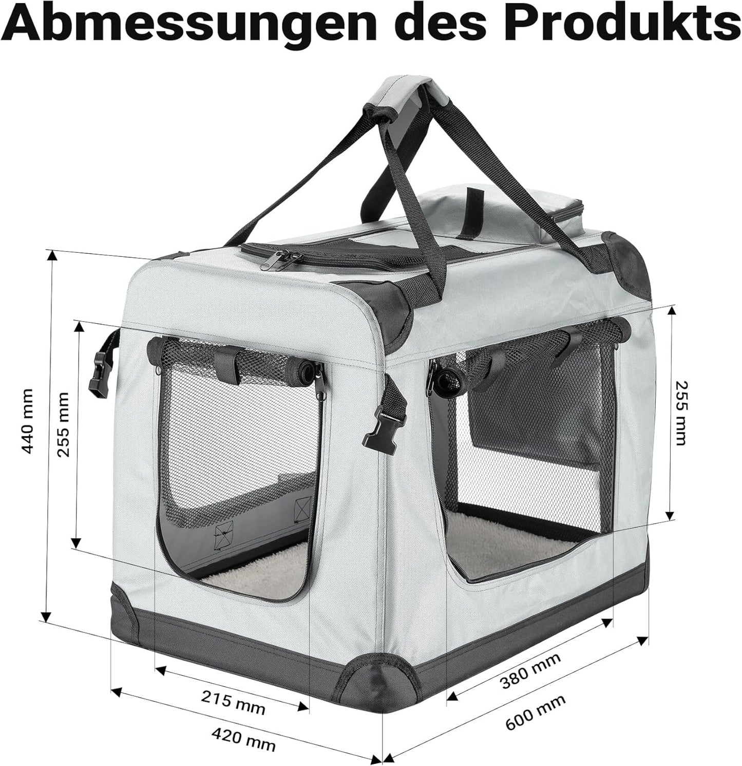 Faltbare Transportbox für Haustiere