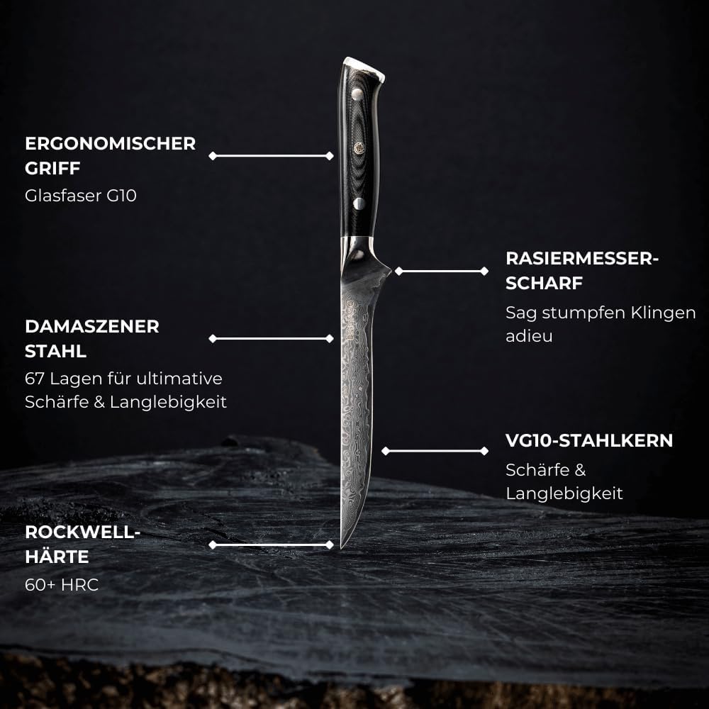 Filetiermesser, Filetiermesser