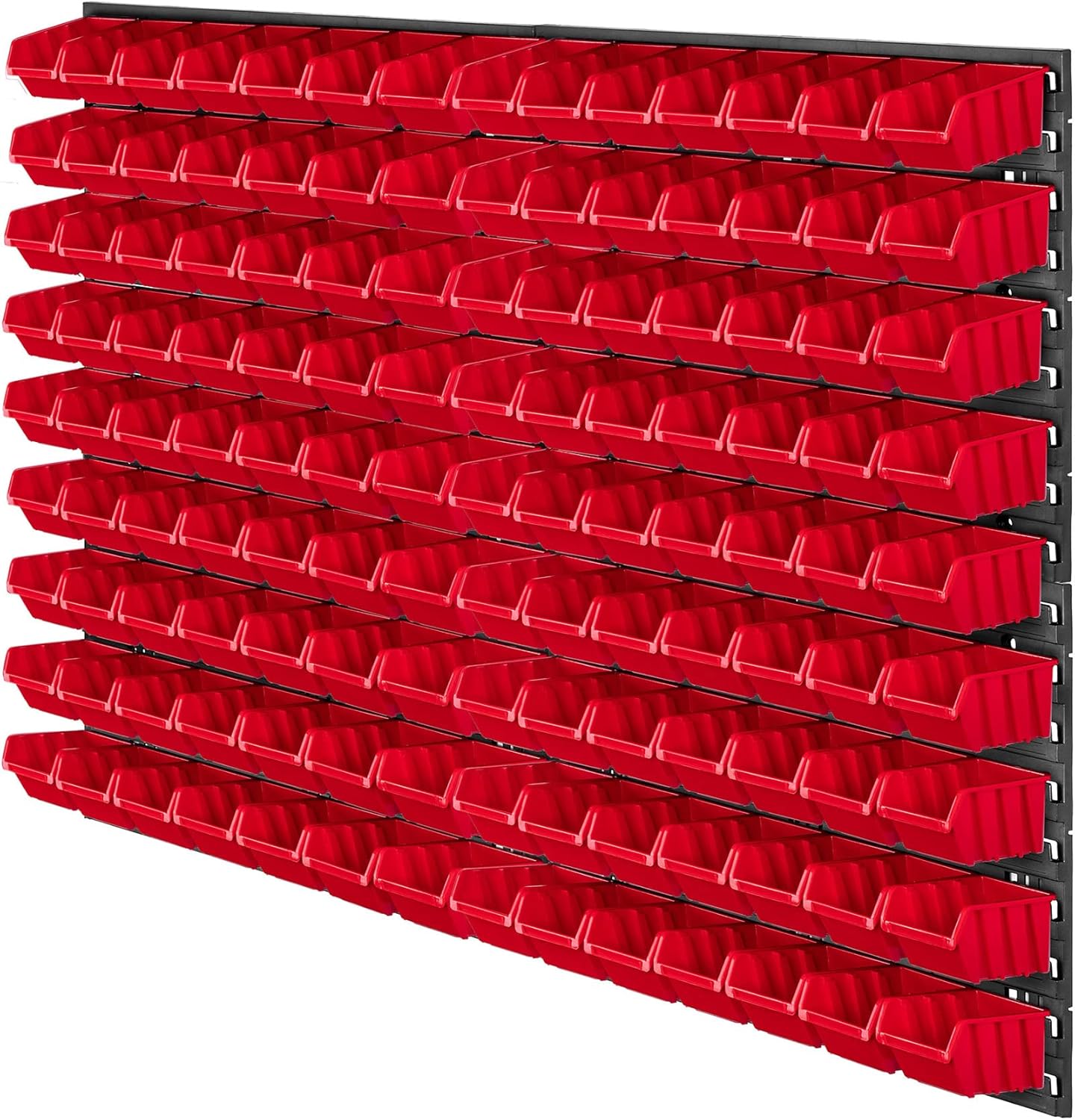 140-teiliges Werkstattwand-System, 140 tlg. Rot