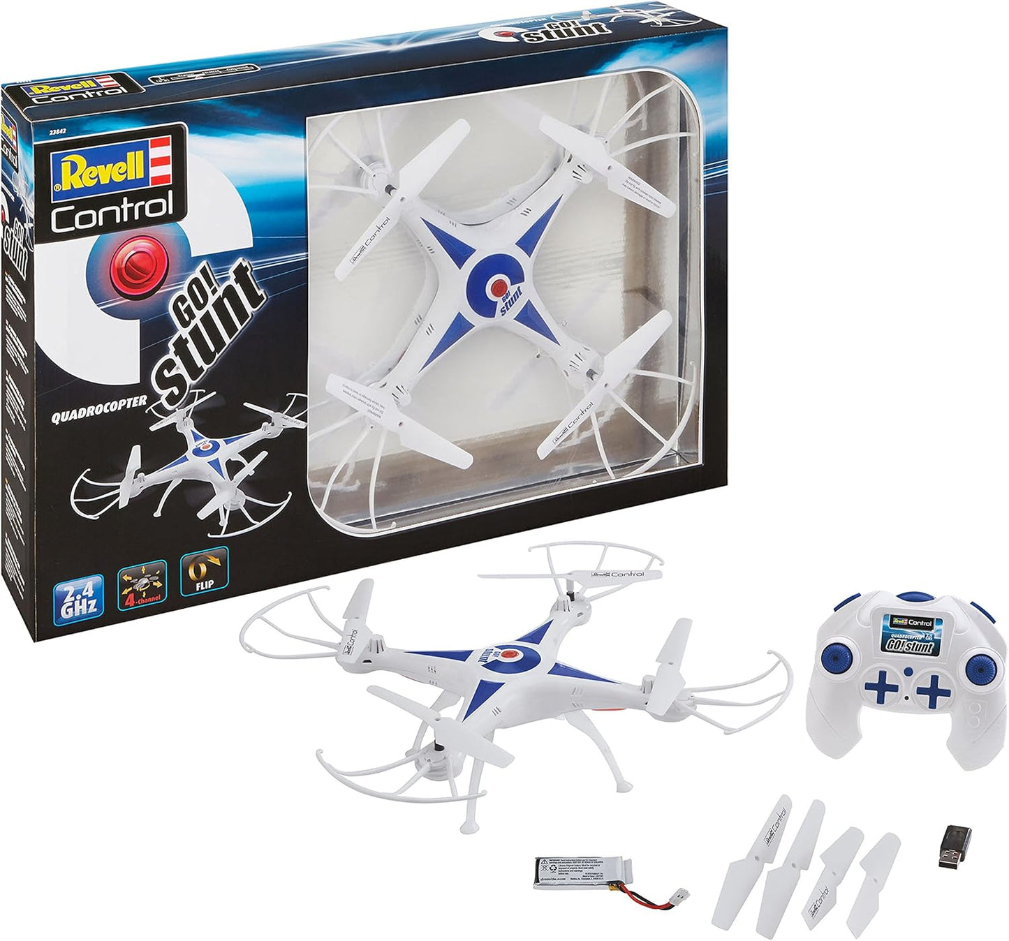 Quadrocopter Go! Stunt mit 6-Achsen-Gyro