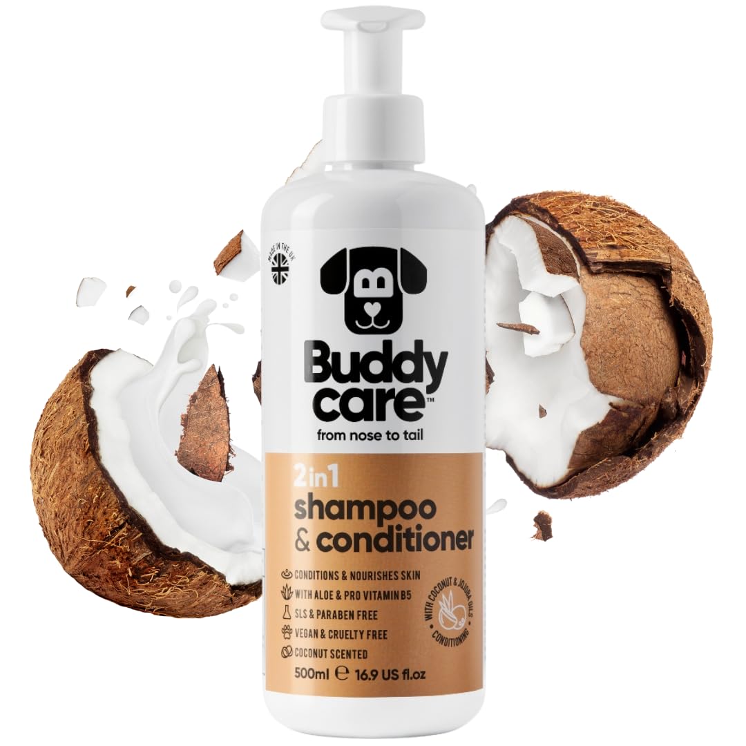 2in1 Hundeshampoo und Conditioner, 2in1 Shampoo und Spülung 500ml
