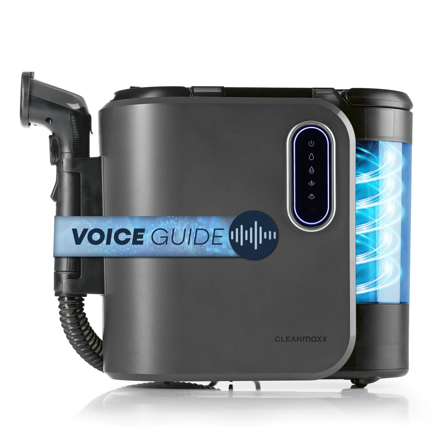 Polster- & Teppichreiniger Vapore Pro Steam 3in1, Schwarz Pro Steam Touch 2000W