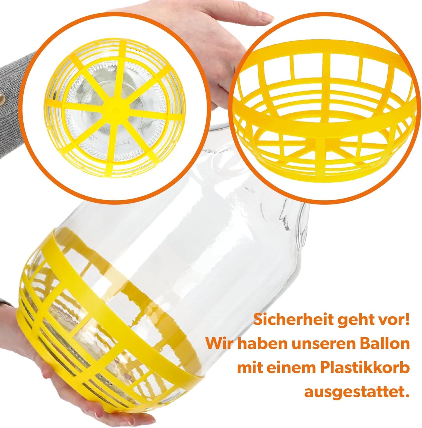 3-teiliges Gärglas-Set, Bügelverschluss 3
