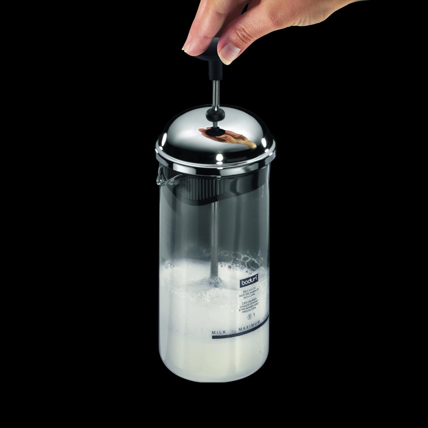 Kleiner Milchschäumer, Black 0.08 L (3 oz)