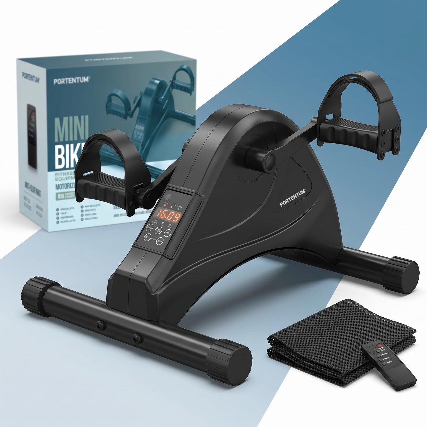 Elektrischer Pedaltrainer mit Fernbedienung, Motorisiert