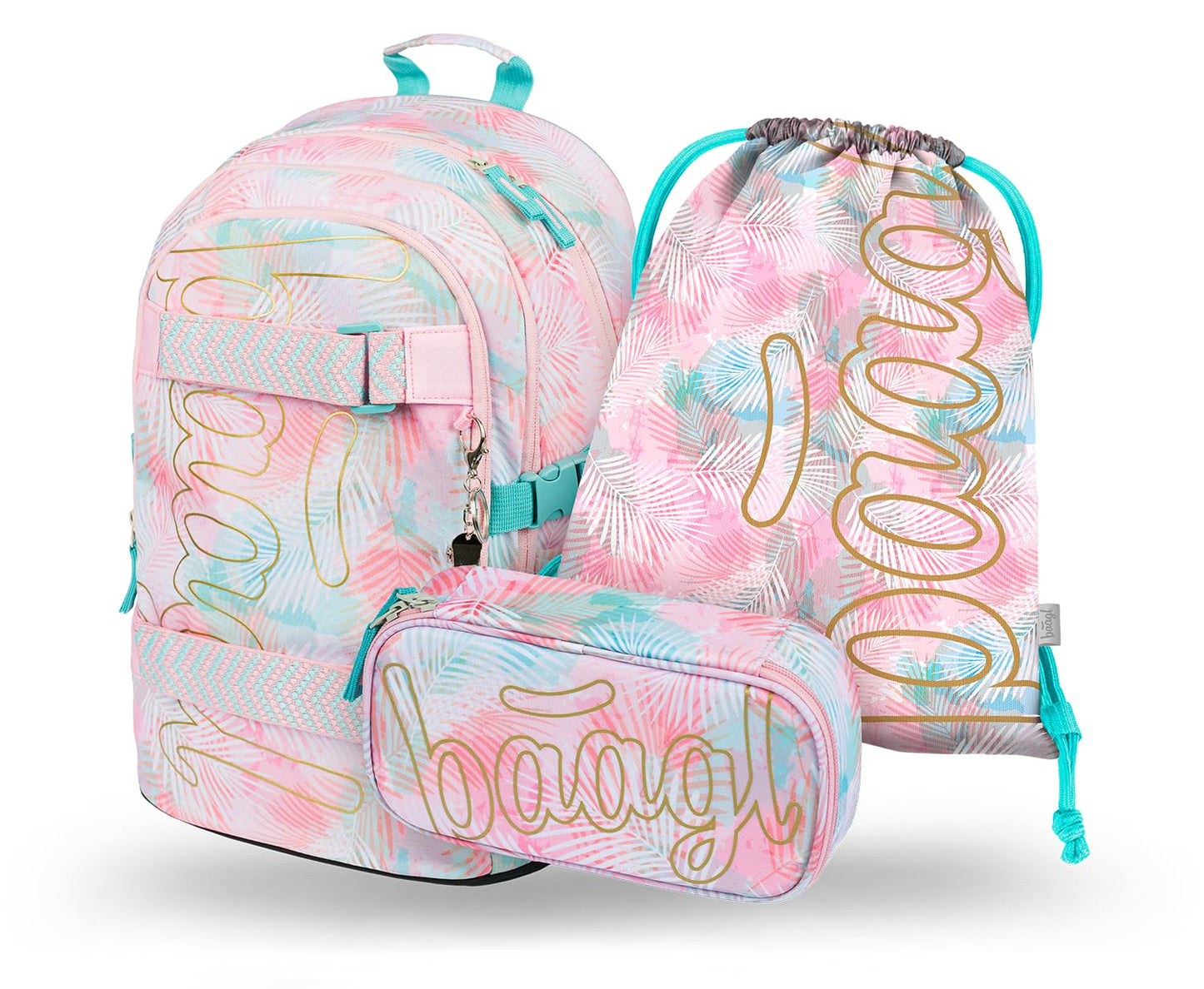 Schulrucksack-Set 3-teilig ab 3. Klasse, Sunset