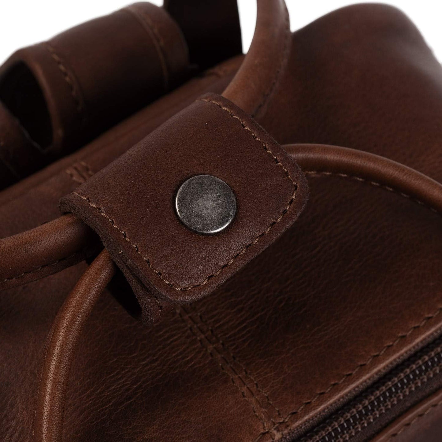 Brand Danai Lederrucksack, Brown