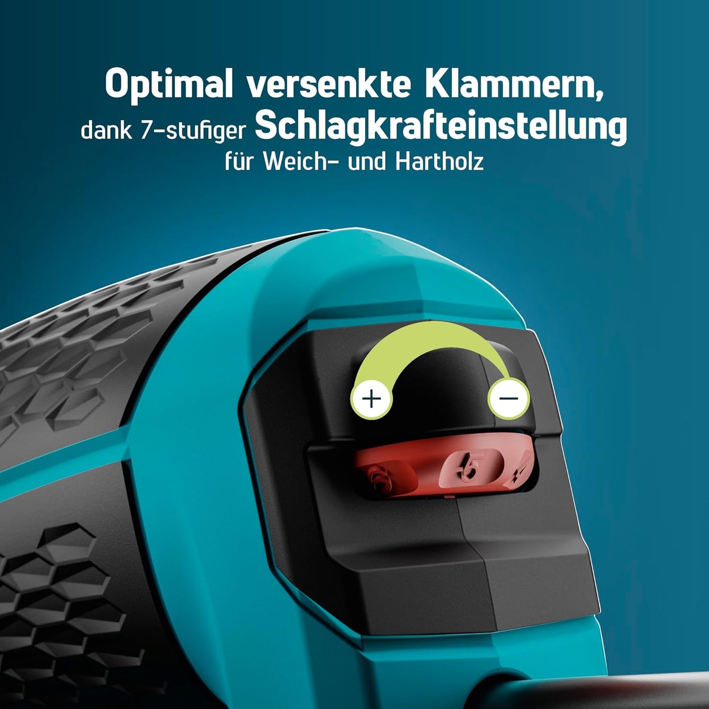 Elektrotacker J-150 Set mit Klammern und Nägeln, Stofftacker