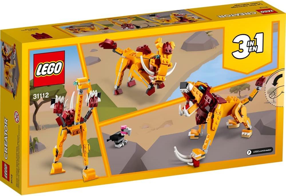 Creator 3-in-1  -  Wilder Löwe 31112